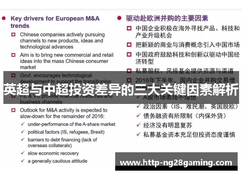 英超与中超投资差异的三大关键因素解析